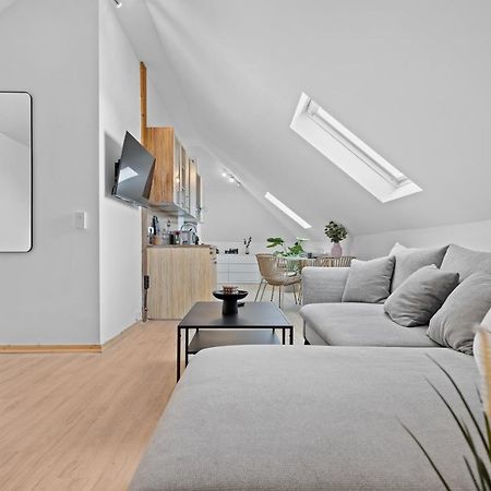 Stilvolle Wohnung: Private Dachterrasse - Zentral Augsburg Dış mekan fotoğraf